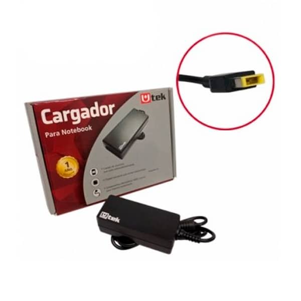 Adaptador de energia LENOVO pin rectangular 65W