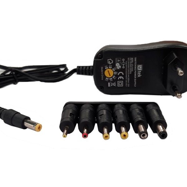 Adaptador universal de energía 3/4.5/5/6/7.5/9/ y 7