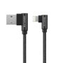 Cable USB-A a Lightning Trenzado en L Bestlink