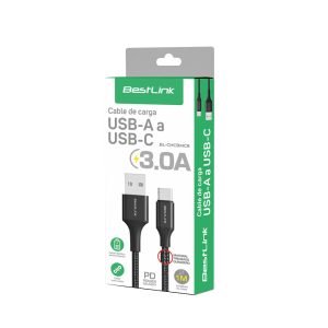 Cable USB-A a USB-C Trenzado Bestlink BL-CHCBMC8