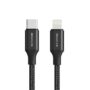 Cable USB-C a Lightning Trenzado 1m