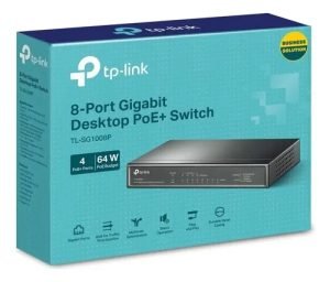 Switch Gigabit, TP-Link TL-SG1008P