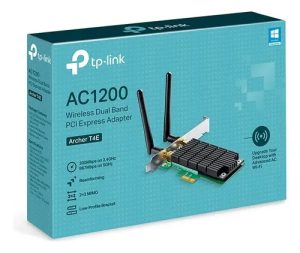 Adaptador WiFi PCI Express, TP-Link Archer T4E AC1200