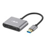 Adaptador USB 3.0 HDMI + VGA aluminio / mod. UL-AD300HV