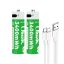 Pilas Recargables AA Ulink USB-C 3400mWh