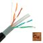 Bobina de Cable de Red Cat6 UTP Exterior 305 Metros Negro