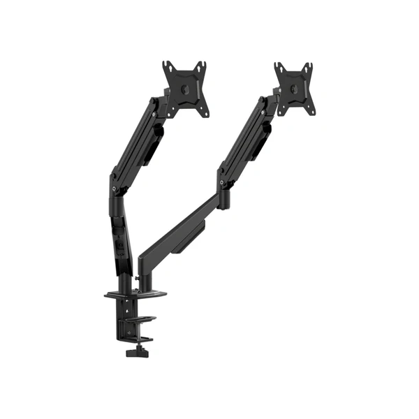 Soporte Doble para Monitores Klip Xtreme KMM-410 | Mecanismo de Resortes | 13" a 32" Soporte Doble para Monitores Klip Xtreme KMM-410