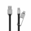 Cable USB, Wesdar 2 en 1 Type-C 1m
