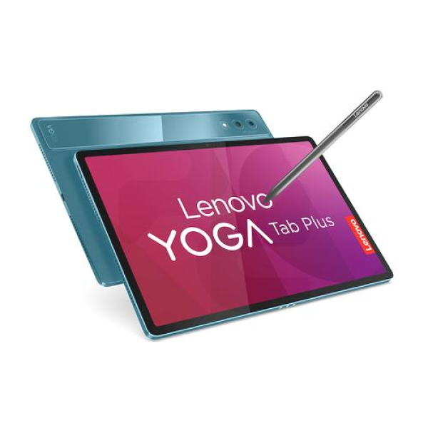 Tablet Lenovo Yoga Tab Plus | Qualcomm Snapdragon 8 Gen 3 | 16GB RAM | 256GB SSD | 12.7" 3K | Incluye Teclado y Lápiz | Tidal Teal Tablet Lenovo Yoga Tab Plus