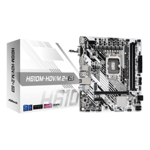 Placa Madre ASRock H610M-HDV/M.2 D5 | LGA 1700 | DDR5 | Micro ATX
