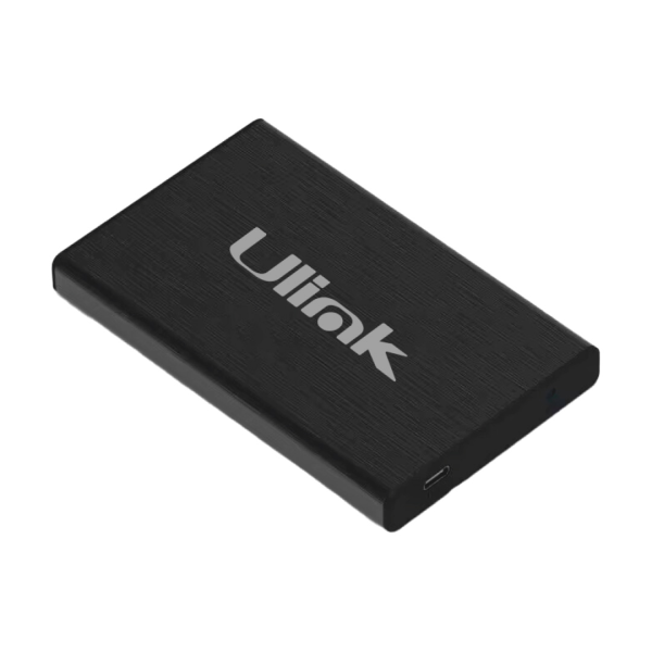 Cofre para Disco SATA 2.5" | USB-C | Negro | P/N UT-HDD0CBL Cofre para Disco SATA 2.5"