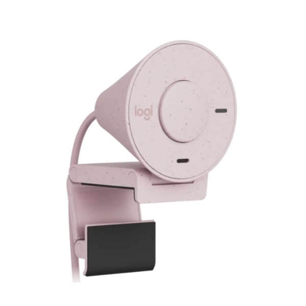 Cámara Web Logitech Brio 300 | Rose | USB-C | 1080p