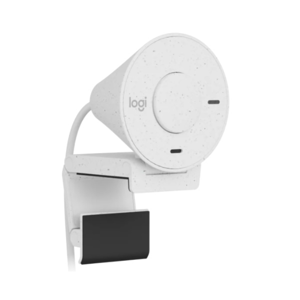Cámara Web Logitech Brio 300 | 1080p Full HD | USB-C | Micrófono Integrado | Blanco