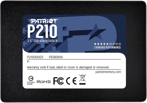 Disco Duro Patriot P210 SSD 256GB SATA3 2.5"