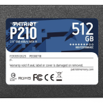 Disco Duro Patriot P210 SSD SATA3 512GB