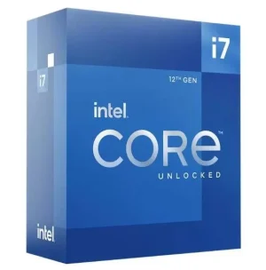 Procesador Intel Core i7-12700K | 3.6 GHz | 12 Núcleos (8P+4E) | 20 Hilos | 25MB L3 Cache | Socket LGA1700