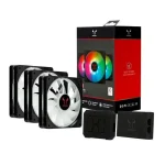 Kit de Ventiladores RIOTORO QUIET RGB STORM 3 Fan Kit