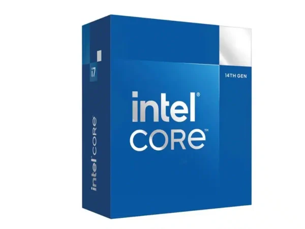 Procesador Intel Core i7-14700F | 20 Núcleos (8P+12E) | 2.1 GHz Base / 5.4 GHz Turbo | 33 MB Caché L3 | LGA 1700 | DDR5-5600 / DDR4-3200