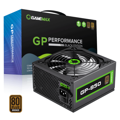Fuente de Poder GAMEMAX GP-850 | 850W | 80 PLUS Bronze