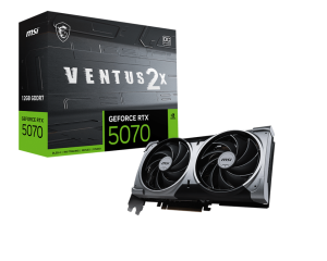 Tarjeta de Video MSI RTX 5070 VENTUS 2X 12GB DDR7 OC