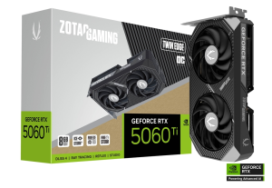 Tarjeta de Video ZOTAC Gaming RTX 5060 Ti Twin Edge OC 8GB DDR7