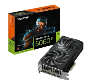 Tarjeta de Video Gigabyte RTX 5060 Ti Windforce 8GB GDDR7