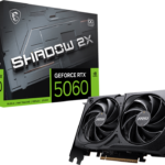Tarjeta de Video MSI GeForce RTX 5060 Shadow 2X OC