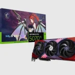Tarjeta de Video MSI GeForce RTX 5070 Ti 16G MLG