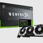 Tarjeta de Video MSI RTX 5060 VENTUS 3X OC 8GB GDDR7