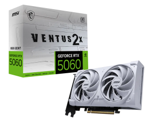 Tarjeta de Video MSI RTX 5060 8GB VENTUS 2X OC WHITE
