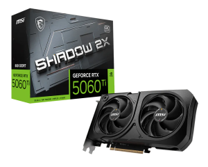Tarjeta de Video MSI RTX 5060 Ti 8GB SHADOW 2X OC PLUS