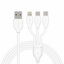 Cable USB 3 en 1 Wesdar T39 1m