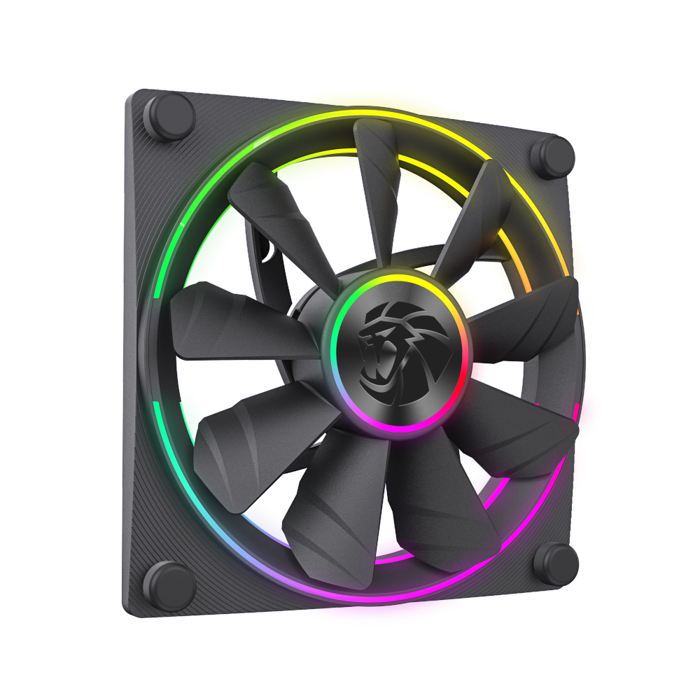 Cooler Ventilador GAMEMAX FN12A-Q1B ARGB