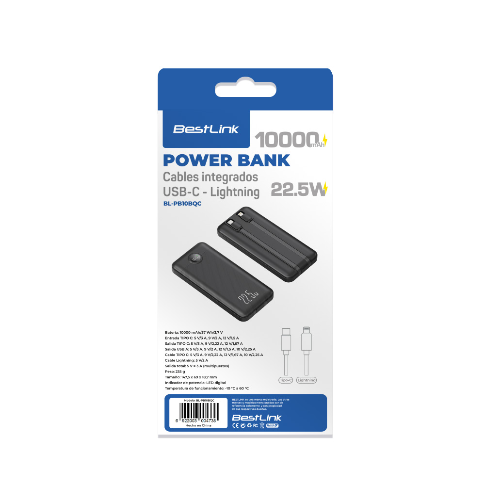 Power Bank BL BL-PB10BQC Power Bank BL BL-PB10BQC